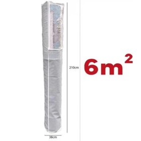 Resim MiraLive Pencereli Halı Hurcu Toz Geçirmez Sağlam Dayanıklı Hurç Organizer 6m² (K95) 