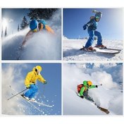 Resim Jokmae Lichen Buğu Önleyici Kayak Gözlükleri, Yetişkin Çift Katmanlı Kw 