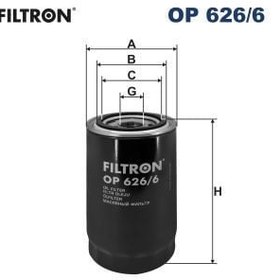 Resim FILTRON OP 626/6 | Yağ Filtresi Vıdalı Filtre 