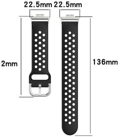 Resim Sones Huawei Watch Fit 18mm Spor Stil Silikon Düz Renk Watch Band 