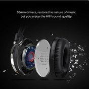 Resim Mavi Oneodio Kulak Üstü Kulaklıklar Hifi Studio Dj Kulaklık Kablolu Monitör Müzik Oyun Kulaklığı Kulaklık Telefon Bilgisayar Pc Ile Mic 