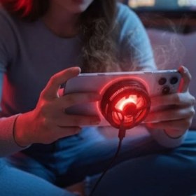 Resim Tkçyt Manyetik Telefon ve Tablet Soğutucu - Güçlü Sessiz Fanlı, Hızlı Isı Dağıtıcı Mo 