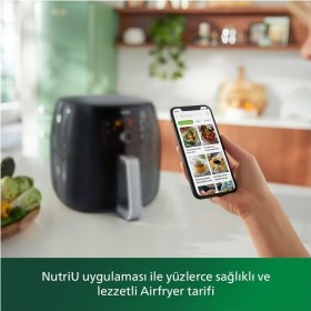 Resim Özbience Genis Kapasiteli Airfryer, Sağlıklı ve Pratik Pişirme Cihazı 