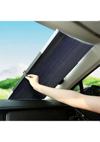 Resim Willowhaven 1 Adet Katlanır Otomatik Güneşlik - Uv Korumalı Rüzgarlık Perdesi L 49x18 Cm 