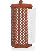 Resim The mia metal dik havluluk - kağıt havluluk peçetelik 30cm.kiremi 