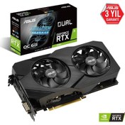 Resim ASUS Geforce RTX 2060 Dual 6 GB Evo Oc Drivers GDDR6 192 Bit 