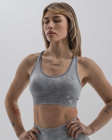 Resim Acid Sports Bra - Çakıl Grisi 