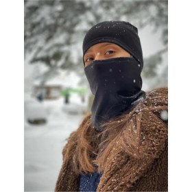 Resim Motobros Motosiklet Balaklava Termal Kar Maskesi Kayak ve Doğa Sporları Maskesi 