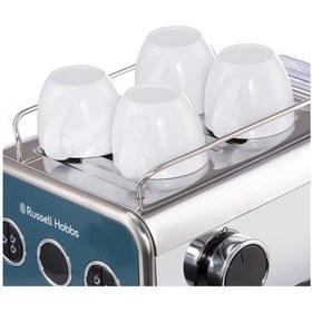 Resim Russell Hobbs Distinctions 26451-56 Manuel Espresso Makinesi Okyanus Mavisi (Teşhir) 