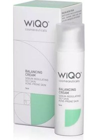 Resim Wiqo Balancing Sebum Akne Cilt Bakım Kremi 30 ML 