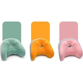 Resim Tongxida Çocuk Araba Kafa Yastık, U Tipi Bellek Pamuk, Seyahat Uyku Yastık, Matcha Yeşili 