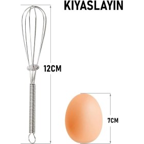 Resim Mini Çırpıcı Çelik 6 Adet Midastech 
