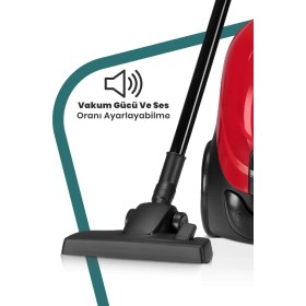 Resim Goldmaster Titiz Elektrikli Süpürge Gm7525K 