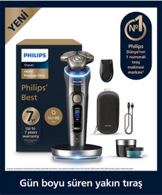 Resim Philips XP9402/31 SkinIQ Pro i9000 Prestige Ultra Islak ve Kuru Elektrikli Tıraş Makinesi 