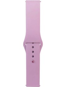 Resim Ariatech Huawei Honor Magic 2 46mm Band Serisi 22mm Klasik Kordon Silikon Strap Kayış-mor 