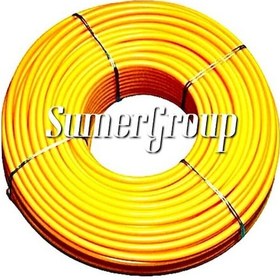 Resim 8X10 Polietilen Pe Pnömatik Hortum Sarı 100M 