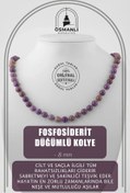 Resim OSMANLI DOĞAL TAŞ Fosfosiderit 8 Mm Düğümlü Doğal Taş Kolye 