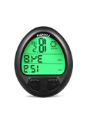 Resim Novahub Bisiklet Hız Göstergesi Kablosuz Modellerle Kablolu/kablosuz Bisiklet Bilgisayarı Odometre Bisiklet Hız Göstergesi Siyah Siyah 