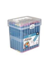 Resim Rich Art X Sketch Marker Duo Çift Uçlu Marker Kalem 48 Renk Set 18049 