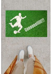 Resim Kapı Önü Paspası Dekoratif Dijital Baskı Goooolllll P-2348 