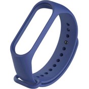 Resim Xiaomi Mi Band 3 Uyumlu Kordon-lacivert Lacivert 