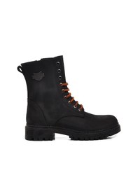 Resim Ayakmod 90006-9 Siyah Nubuk İçi Polarlı Hakiki Deri Unisex Bot 001 