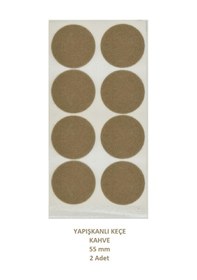 Resim Zemin Koruyucu, 55 Mm Keçe, Kahve 2 Adet Kahve 