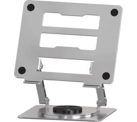 Resim Storemax 360 Derece Dönebilir Laptop ve Tablet Standı – Paslanmaz Çelik, Ayarlanabilir Yükseklik, Katlanabilir Masaüstü Bilgisayar Standı, iPad ve MacBook Uyumlu Ergonomik Raf-Dizüstü Pc (Laptop Standı) 