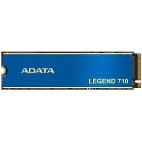 Resim ADATA Legend 710 1TB PCIe NVMe Okuma 2400MB – Yazma 1800MB M.2 SSD (ALEG-710-1TCS) 