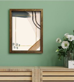 Resim Bk Gift Otel Odası Konseptli Doğal Masif Ahşap Çerçeveli Tablo 30 (551120141) 