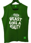 Resim TOP GLORY Trainbeast Kolsuz Sporcu T-shirt Tank Top 