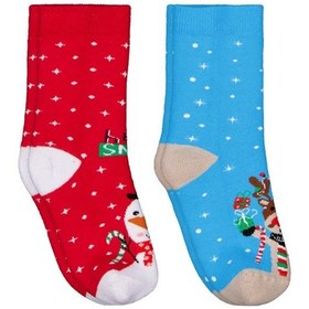 Resim Civil Boys Hello Snow Havlu 2'li 3-11 Yaş Erkek Soket Çorap - Standart 