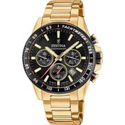 Resim FESTİNA Festina Zamansız Chrono Herren Uhr Gold F20634/5 