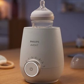 Resim Avent SCF358/00 Biberon Isıtıcı, Akıllı Sıcaklık Kontrollü - Beyaz 