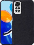 Resim Redmi Note 11 Global Kılıf Hgea Shining Silikon - Siyah Siyah 