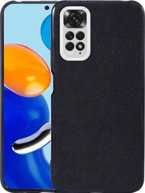 Resim Redmi Note 11 Global Kılıf Hgea Shining Silikon - Siyah Siyah 