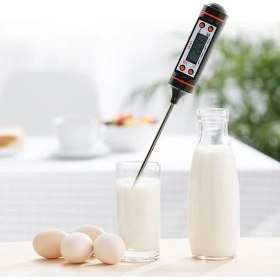 Resim Termometre Daldırma Saplama Dijital Gıda Termometresi 