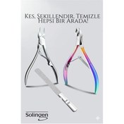 Resim CANSA 3’lü Paslanmaz Manikür Seti – Tırnak Makası, Et Pens, Kavisli Makas | Evde Profesyonel Bakım 