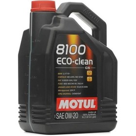 Resim Motul 8100 Eco-clean 0w-20 5 Lt Partiküllü Motor Yağı 