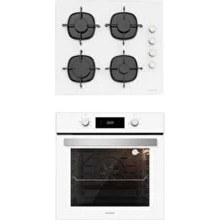Resim Silverline Beyaz 2'li Ankastre Set 5 Yıl Garanti (CS5335W01+BO6504W01) 
