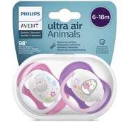 Resim Philips Avent Ultra Air Animals Emzik 6-18m+ Kız 