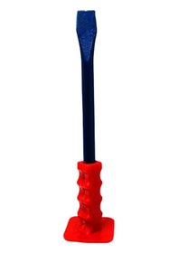 Resim Renkli Çelik Düz Keski Korumalı 30cm.murç 