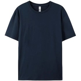 Resim Teekossc 100% Pamuk Kadın T-shirt - Yazlık Rahat Kısa Kollu O-boyun Siyah Beyaz Spor Teesbordo Bordo 