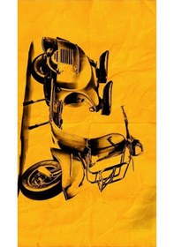 Resim Buffalo Vespa Scooter Bandana Siyah 