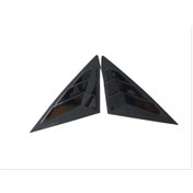 Resim 2022 Cıvıc Kelebek Cam Kaplama - Pıano Black 