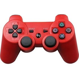 Resim Sony Playstation 3 Controle İçin Play Station 3 Joystick Uzaktan Sony Ps3 Gamepad İçin Kırmızı Kablosuz Bluetooth Denetleyici 