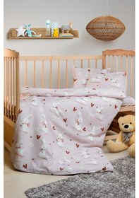 Resim Cotton Collection %100 Pamuk Bebek Nevresim Takımı Bunnies 