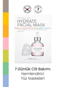 Resim Dermal 7 Günlük Yüz Bakımı Nemlendirici Yüz Maskesi Seti 