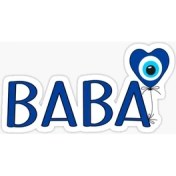 Resim TSC Baba Nazar Sticker Yapıştırması Etiket 20 cm 