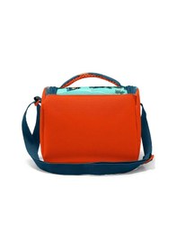 Resim Coral High Kids Çivit Neon Turuncu Kaykay Desenli Thermo Beslenme Çantası 11723 